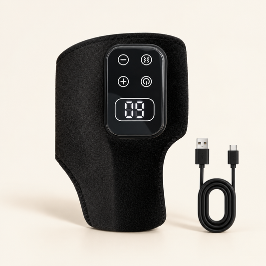 Masajeador de tobillo ZareVont con pantalla digital y cable USB-C
